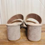  7.5 Lisah Taupe Slip On Block Heels Altard State Photo 3