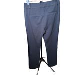 NWT Favorite Daughter Womens Size 2 Black Tuxedo Pant Satin Stripe Photo 3