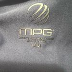 MPG Gray & Purple Athletic Dress Racerback with Pockets Size Medium Blue Photo 3