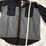 BKE  denim and pieced flannel jacket Photo 5