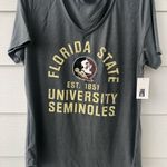 FSU Florida State Seminoles Ladies tee V Photo 1