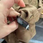 Free People Leyla Romper NWT Size M Linen Cotton Blend Tan Beachy Oversized Photo 7