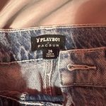 Playboy  Gray Distressed Wide Leg Jeans Photo 2
