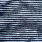 Pact  Women Size Medium Dark Gray Stripe‎ 100% Organic Cotton Top Casual Preppy Photo 6