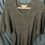 Michael Kors MICHAEL : Gray/ Silver Metallic Sweater Dress- L Photo 7