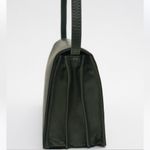 ZARA  MINIMALIST LEATHER CROSSBODY BAG Photo 8