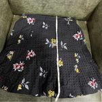 Ann Taylor Navy Floral Embroidered Eyelet ALine Mini Skirt Photo 5