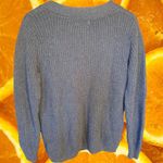 If It Were Me Gray Knit Sweater With Lace up Collar‎ Size XS Photo 5