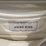 ANINE BING Jaci Rio de Janeiro Graphic Sweatshirt in White Photo 6