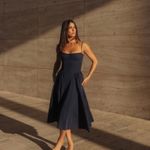 House Of CB  'Samaria' French Navy Corset Sundress NWOT‎ size XL Photo 15