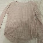 Pink Knit Sweater Size XS Photo 0