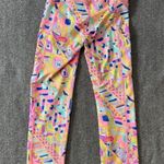 Lilly Pulitzer  LUXLETIC Pink Weekender Midi Legging Women's Size XS Elephant Photo 1