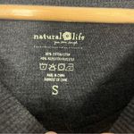 Natural Life Sweatshirt Dress dark grey Pockets size small Photo 1