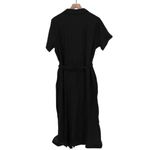 American Giant Women's Utility Dress Size XL Made In USA Black Photo 7