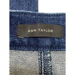 Ann Taylor  Women's Double Sided Button Denim Extra Wide Leg Jeans Blue Size 10 Photo 5