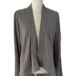 Eileen Fisher EUC Open Front Organic Cotton & Nylon Cardigan. MSRP $198 Photo 0
