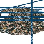 H&M  GREEN & BROWN FOLIATE PRINT MOCK NECK MINI TENT DRESS (14) Photo 12