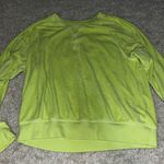 Old Navy  neon yellow towel crewneck size medium Photo 0