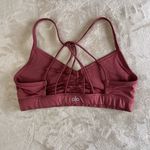 Alo Yoga  Candied Plum Women’s Sports Bra Athletic Activewear Sz M EUC Photo 1