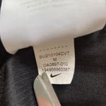 Nike  Femme Elastika Training Tank Top Size Medium Black Ribbed Gold Metallic Photo 10