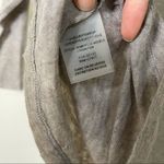 Alice + Olivia Base Tan V Neck Long Sleeve Shirt Photo 4