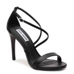 Steve Madden Feliz Black Strappy Dress Sandals / Shoes 10 Photo 1