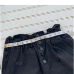 SheIn  Black High Rise paperbag Jeans size M Photo 7