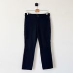 Anthropologie NEW  The Essential Slim Side-Stripe Trousers Size 6 Photo 3
