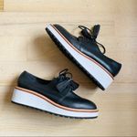 Loeffler Randall leather lace up oxfords in BlACK Photo 2