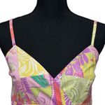 Lilly Pulitzer VTG Dress Chef's Blend Patchwork Size 10P Spaghetti Straps READ Photo 0