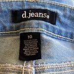 D. Jeans  Women's Light Blue Jean Shorts Size 10 Photo 5