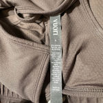 Vuori  Pose Henley Jumpsuit Chocolate Large -LKNEW No Flaws Ribbed Wide Leg Photo 6