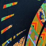 Handmade Kaftan Dress Trippy Print Graphic Maxi Women Lounge Beach V-Neck Caftan Photo 7