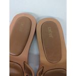 new Crēvo sz 10 brown sandal flip flop strappy leather boho slides Photo 4