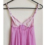 Victoria's Secret Babydoll Women Medium Bow Slip Semi Sheer Cami Pink Silky Trim Photo 6