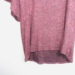 Maurice's Pink Square Neck Strappy Back Flutter Sleeve Rib Top Photo 4