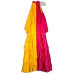 Anthropologie Anthro Pinnacle By Shruti Sancheti Mockneck Colorblock Ruffle Dress Size XL NEW Photo 5