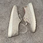 Hey Dude  Wendy Chambray White Nut Slip On Shoe Sz Women's 6 Photo 3