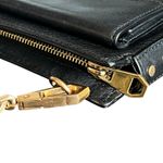 Rebecca Minkoff  Bree Crossbody Bag Purse Black Leather Goldtone Hardware Photo 6