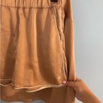 4th reckless 2 piece lounge set champagne color shorts and longsleeve size L Size L Photo 3