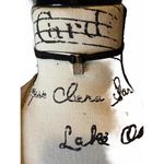 Black Velvet Choker Necklace Silver Pendant Charm Gothic Minimalist NWT Photo 1