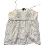 American Eagle Outfitters Cream Crochet Cami Top Women's Size M Medium Photo 0