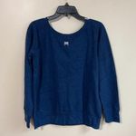 Milly NWT  M/L Resting Beach Face navy sweater Photo 5