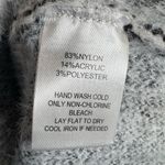 Calligraphie cloud soft white and black fluffy cardigan sweater size L/XL NWT Photo 6