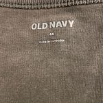 Old Navy NWT Grayish Blue Relaxed Thick Cotton Short Sleeve Tee 4X Casual Basic Photo 3