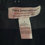 Heirloom Collectibles Christmas Cardigan Sweater Women's Sz M Black Cardinals Size M Photo 7