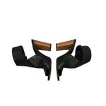 Vince Addie Black Leather Open Toe Ankle Strap Sandal Shoes 8.5 Photo 7