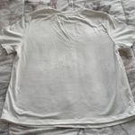 NWOT white graphic martini glass T Photo 4