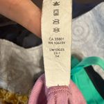 Lululemon size 2 Tank Top Embroidered Logo Mauve Cropped Crop Photo 5