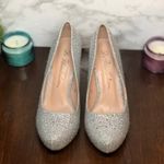 De Blossom Collection  Silver Sparkle Pumps Photo 2
